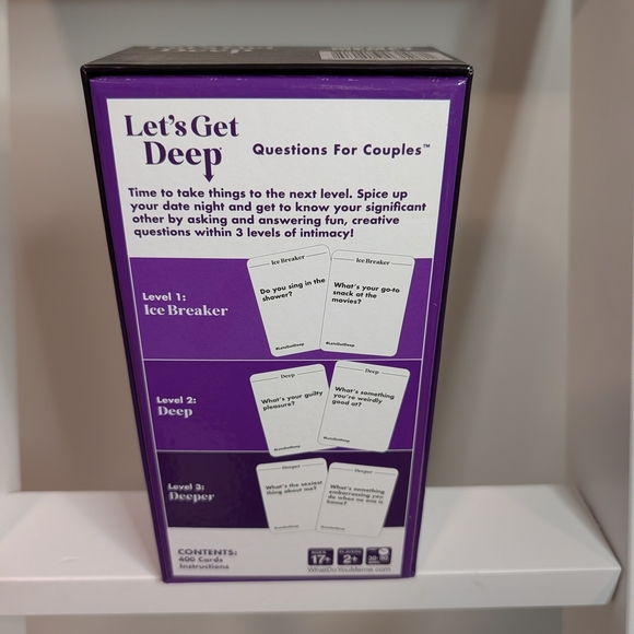 🖤 Let's Get Deep Card Game - Picture 2 of 2